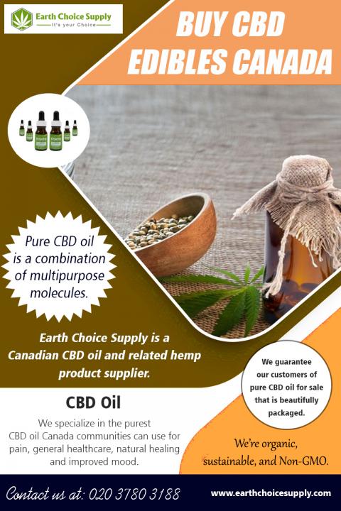Buy CBD Edibles Canada | Call - 416-922-7238 | earthchoicesupply.com